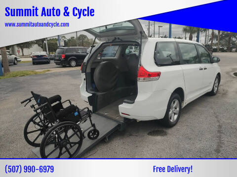 2012 Toyota Sienna for sale at Summit Auto & Cycle-FL in Fort Pierce FL