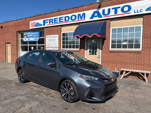 2017 Toyota Corolla for sale at FREEDOM AUTO LLC in Wilkesboro NC