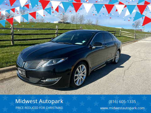 2013 Lincoln MKZ for sale at Midwest Autopark in Kansas City MO
