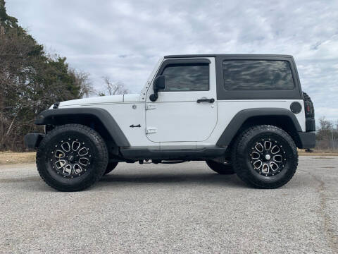 2014 Jeep Wrangler for sale at Fast Lane Motorsports in Arlington TX