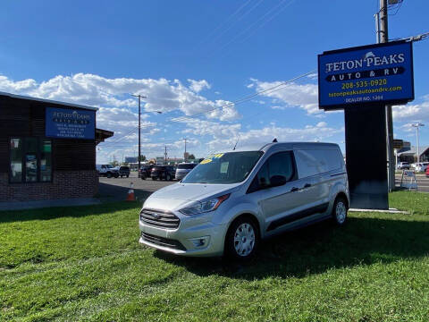 2019 Ford Transit Connect for sale at TETON PEAKS AUTO & RV in Idaho Falls ID