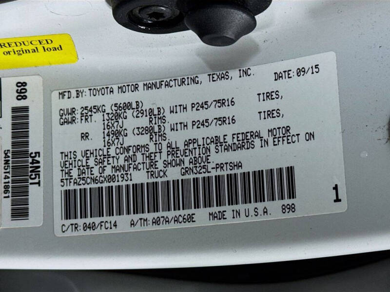 2016 Toyota Tacoma SR5 V6