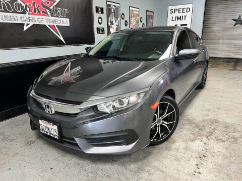2018 Honda Civic for sale at ROCKSTAR USED CARS OF TEMECULA in Temecula CA