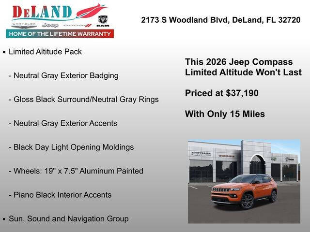 2026 Jeep Compass Limited