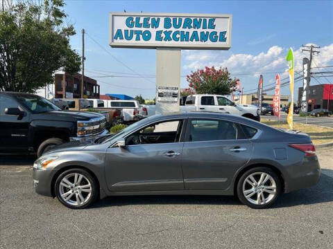 2015 Nissan Altima for sale at Glen Burnie Auto Exchange in Glen Burnie MD