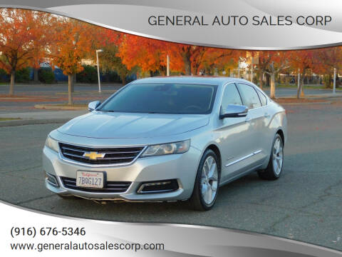 2014 Chevrolet Impala for sale at General Auto Sales Corp in Sacramento CA