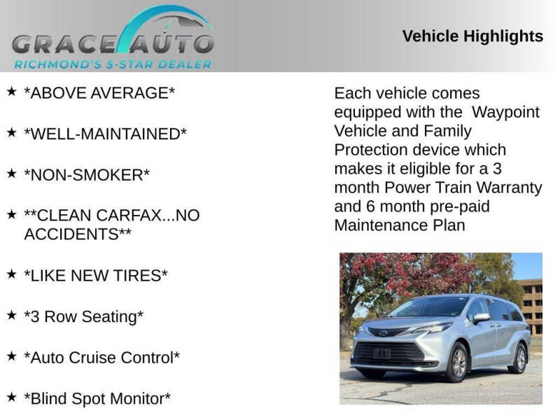 2021 Toyota Sienna LE 8-Passenger