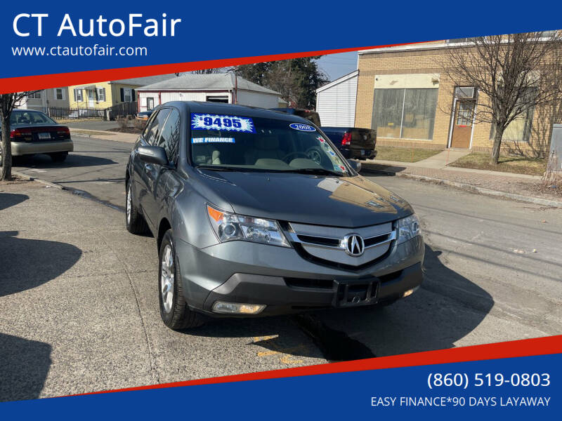 2008 Acura MDX for sale at CT AutoFair in West Hartford CT