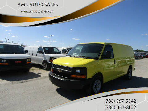2014 Chevrolet Express Cargo for sale at AML AUTO SALES - Cargo Vans in Opa-Locka FL