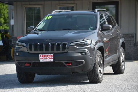 2019 Jeep Cherokee for sale at Will's Fair Haven Motors in Fair Haven VT