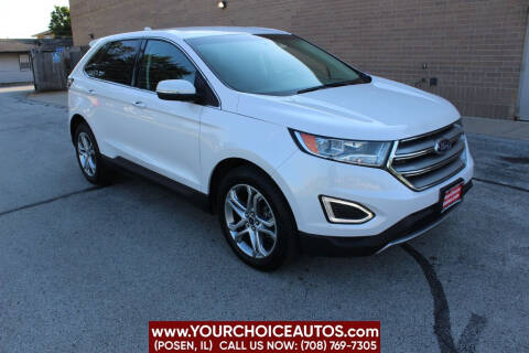 2016 Ford Edge for sale at Your Choice Autos in Posen IL