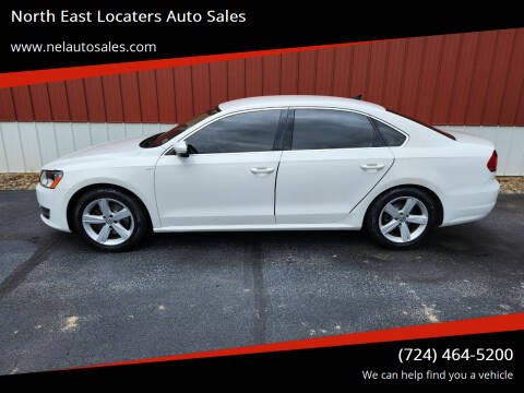 2014 Volkswagen Passat for sale at North East Locaters Auto Sales in Indiana PA