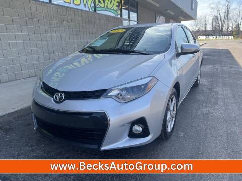 2014 Toyota Corolla for sale at Becks Auto Group in Mason OH