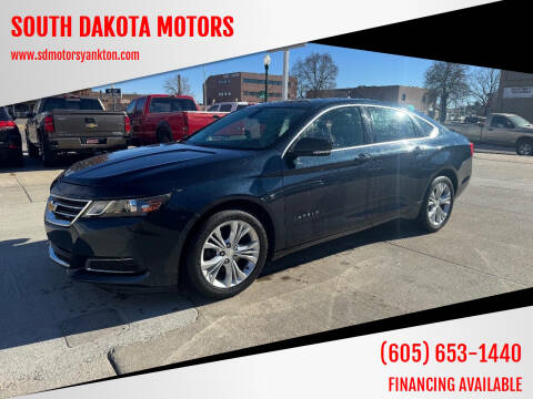 2014 Chevrolet Impala for sale at SOUTH DAKOTA MOTORS in Yankton SD