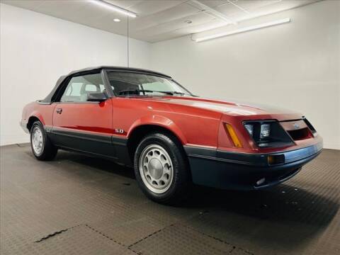 1986 Ford Mustang for sale at Champagne Motor Car Company in Willimantic CT