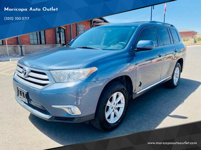 2012 Toyota Highlander for sale at Maricopa Auto Outlet in Maricopa AZ