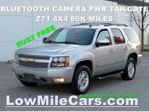 Chevrolet Tahoe For Sale In Burr Ridge, IL - LowMileCars.com / LM CARS INC