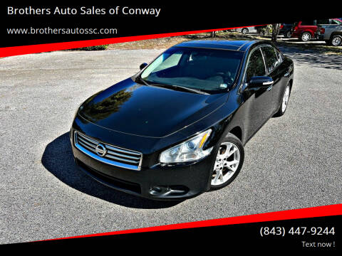 2012 Nissan Maxima for sale at Brothers Auto Sales of Conway in Conway SC