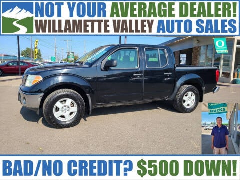 2005 Nissan Frontier for sale at Willamette Valley Auto Sales in Springfield OR