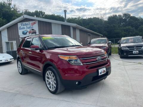 2013 Ford Explorer for sale at Victor's Auto Sales Inc. in Indianola IA