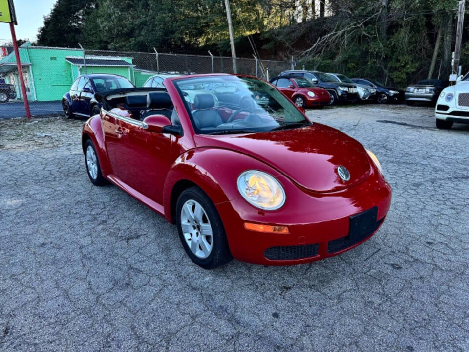 2007 Volkswagen New Beetle Convertible for sale at ICars Motors LLC in Gainesville, GA