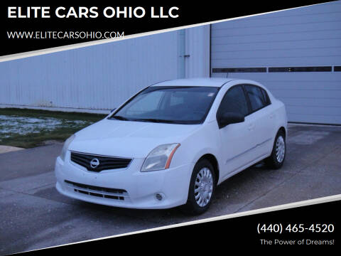 2010 Nissan Sentra for sale at ELITE CARS OHIO LLC in Solon OH