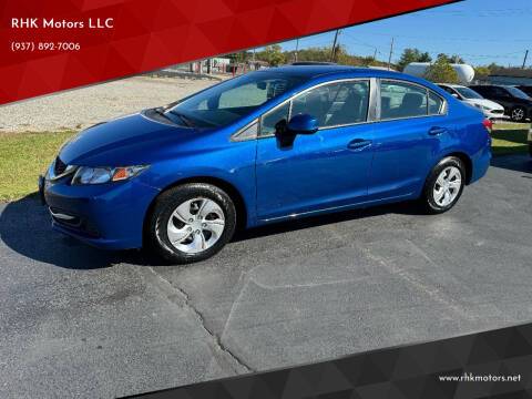 2013 Honda Civic for sale at RHK Motors LLC in West Union OH