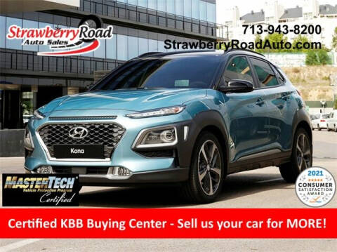 2021 Hyundai Kona for sale at Strawberry Road Auto Sales in Pasadena TX