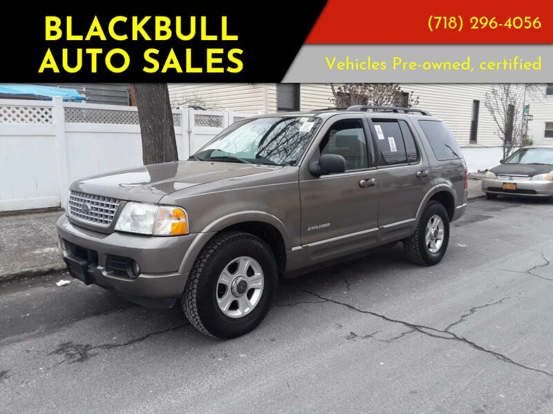 2002 Ford Explorer for sale at Blackbull Auto Sales in Ozone Park NY