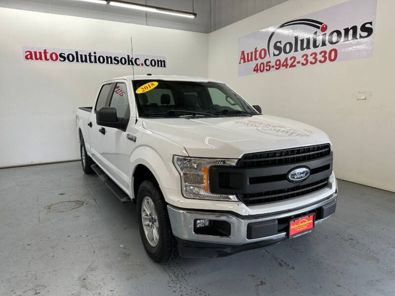 2018 Ford F-150 for sale at Auto Solutions in Warr Acres OK