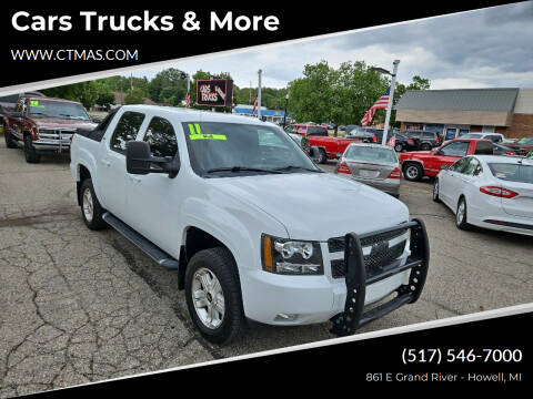 2011 Chevrolet Avalanche for sale at Cars Trucks & More in Howell MI