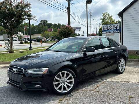 2013 Audi A4 for sale at Car Online in Roswell GA