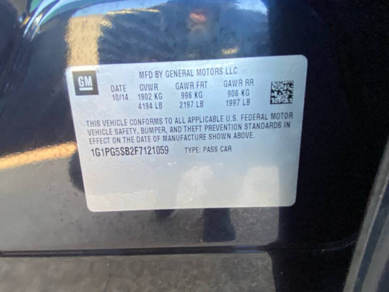 2015 Chevrolet Cruze LTZ Auto