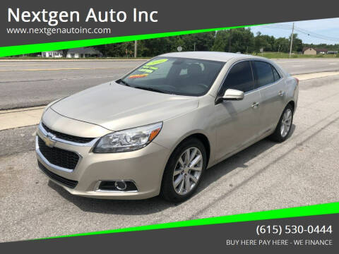 2016 Chevrolet Malibu Limited for sale at Nextgen Auto Inc in Smithville TN