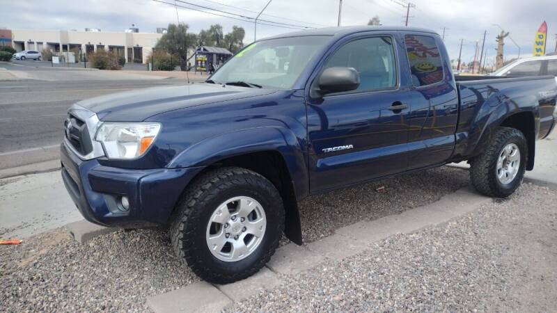 2012 Toyota Tacoma for sale at CAMEL MOTORS in Tucson AZ