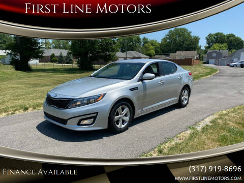 2014 Kia Optima for sale at First Line Motors in Jamestown IN