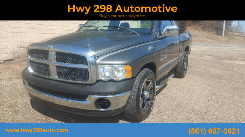 2003 Dodge Ram Pickup 1500 for sale at Hwy 298 Automotive in Benton AR