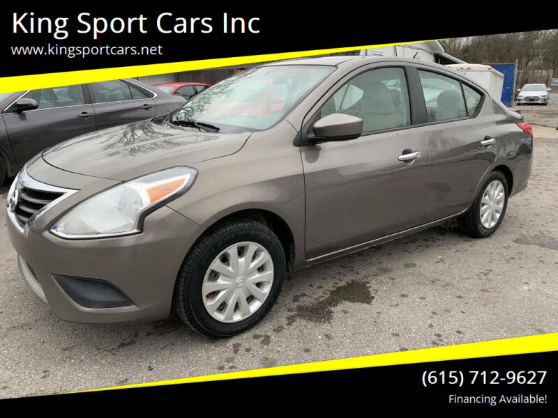 2016 Nissan Versa for sale at King Sport Cars Inc in Madison TN