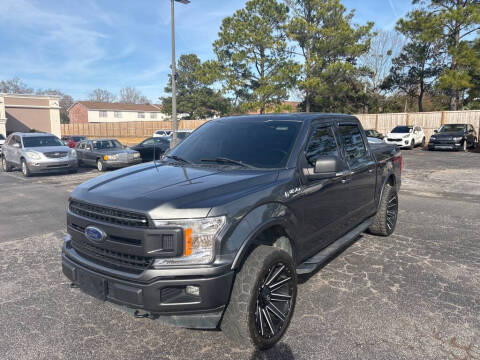 2018 Ford F-150 for sale at APEX AUTO in North Charleston SC