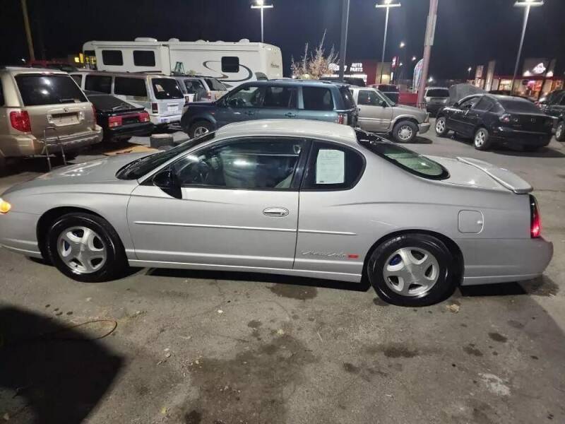 2002 Chevrolet Monte Carlo for sale at Freds Auto Sales LLC in Carson City NV