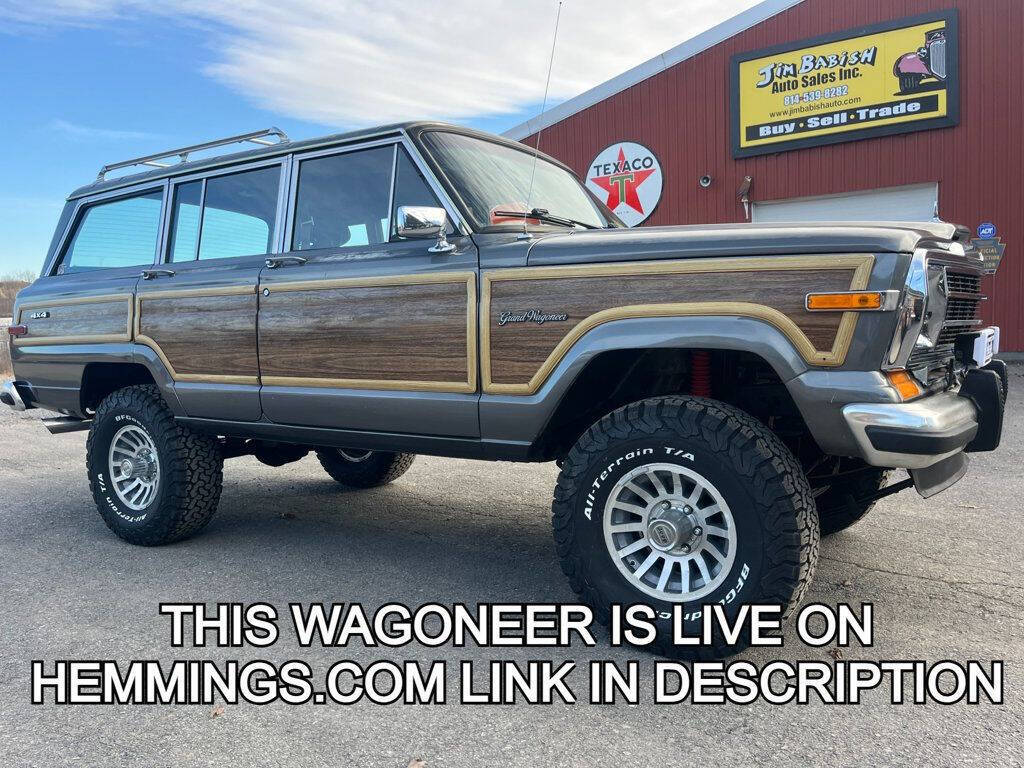 1989 Jeep Grand Wagoneer 1