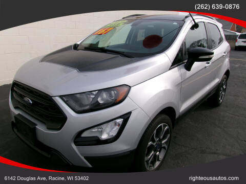 2019 Ford EcoSport for sale at Righteous Auto Care in Racine WI