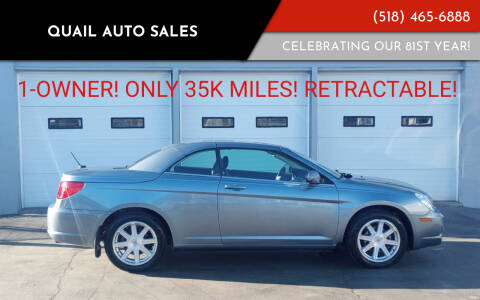 2009 Chrysler Sebring for sale at Quail Auto Sales in Albany NY