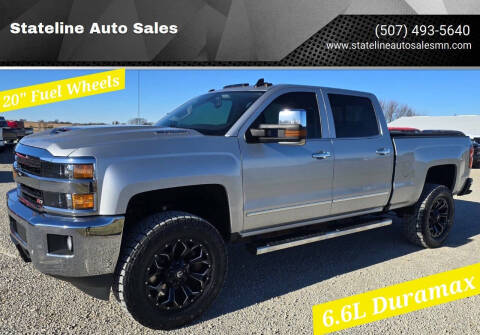 2019 Chevrolet Silverado 3500HD for sale at Stateline Auto Sales in Mabel MN