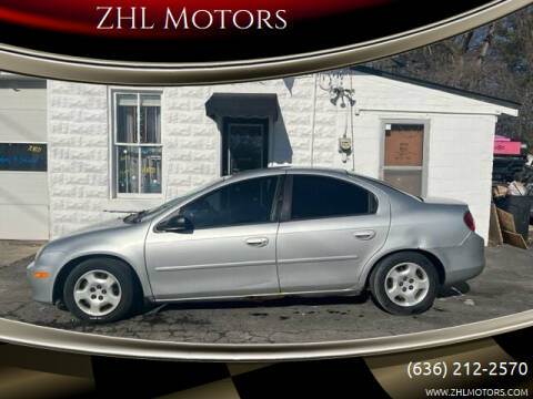 2002 Dodge Neon for sale at ZHL Motors in House Springs MO