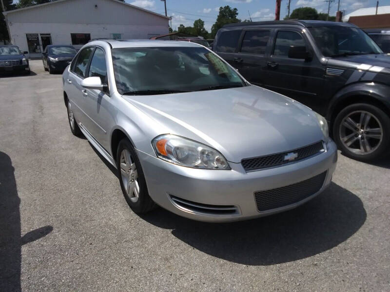 2013 Chevrolet Impala for sale at RICK'S AUTO SALES in Logansport IN