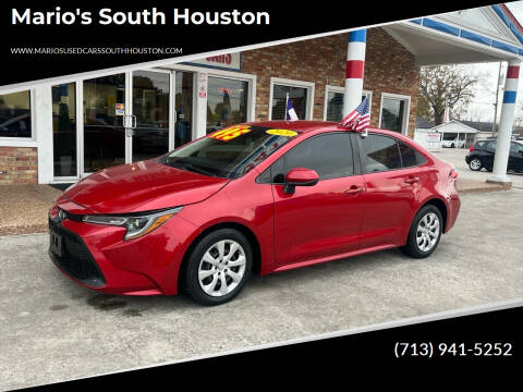 2020 Toyota Corolla for sale at Mario's South Houston in South Houston TX