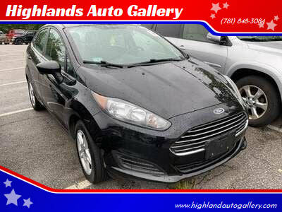 2019 Ford Fiesta for sale at Highlands Auto Gallery in Braintree MA