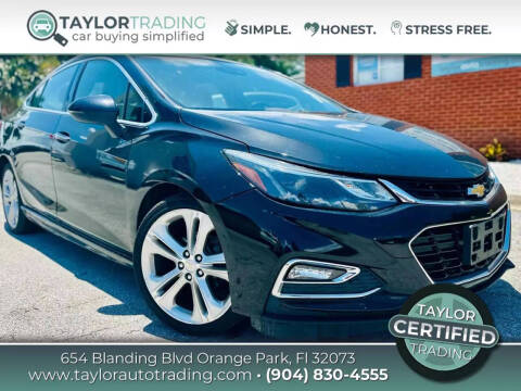 2016 Chevrolet Cruze for sale at Taylor Trading in Orange Park FL