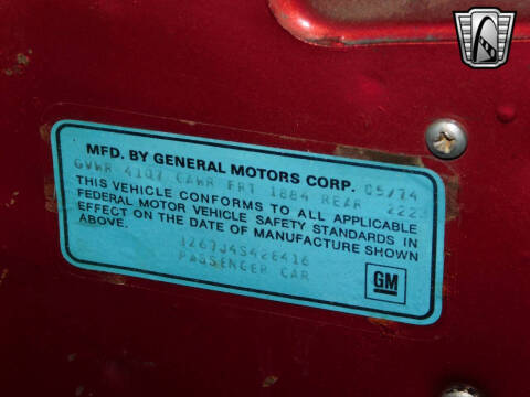 1974 Chevrolet Corvette